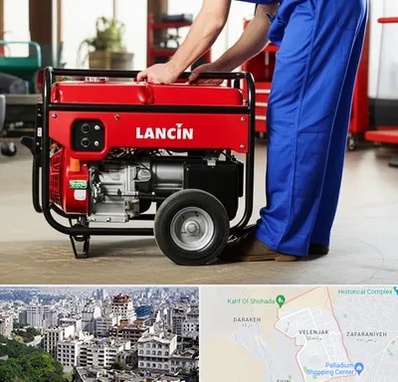 نمایندگی موتور برق لانسین در ولنجک