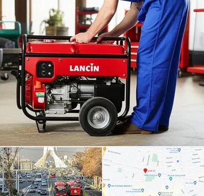 نمایندگی موتور برق لانسین در خیابان آزادی 