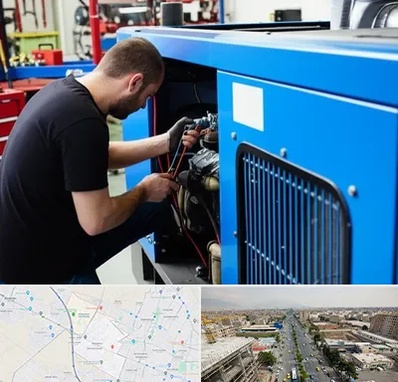 فروش موتور برق گازی در حصارک کرج 