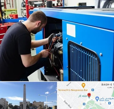 فروش موتور برق گازی در فلکه گاز شیراز 