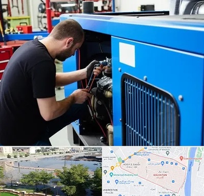 فروش موتور برق گازی در گلستان اهواز 