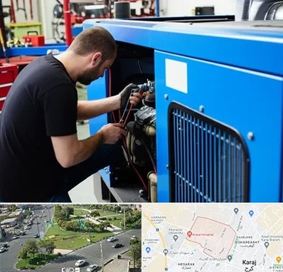 فروش موتور برق گازی در شاهین ویلا کرج