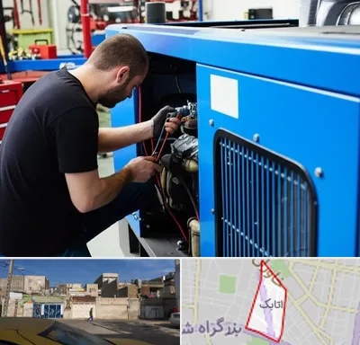 فروش موتور برق گازی در اتابک