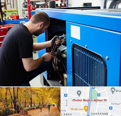 فروش موتور برق گازی در چهارباغ اصفهان 