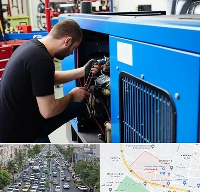 فروش موتور برق گازی در گلشهر کرج