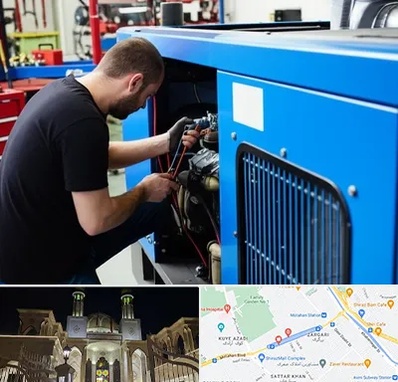 فروش موتور برق گازی در زرگری شیراز 