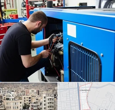 فروش موتور برق گازی در اسکندری 