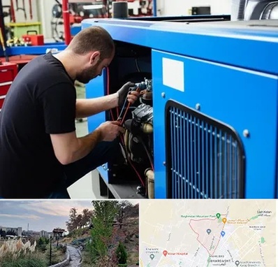 فروش موتور برق گازی در باغستان کرج