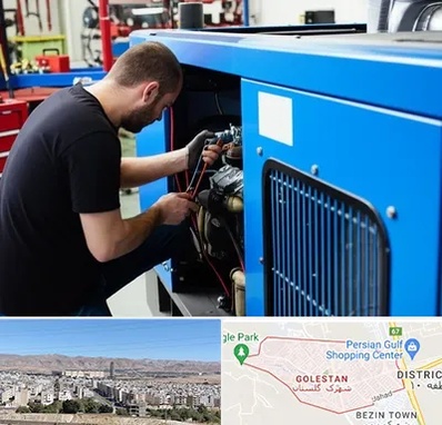 فروش موتور برق گازی در شهرک گلستان شیراز 