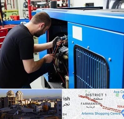 فروش موتور برق گازی در فرمانیه 