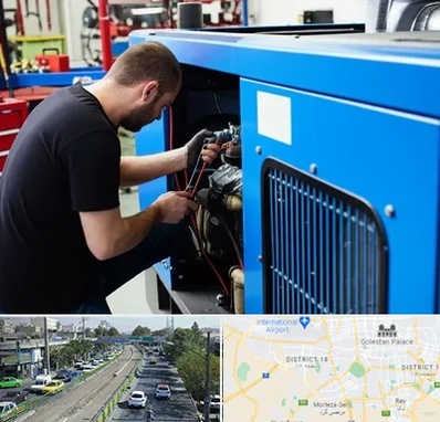 فروش موتور برق گازی در جنوب تهران 