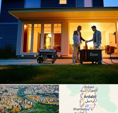 فروش موتور برق اقساطی در اردبیل