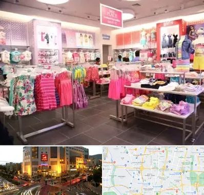 تولیدی لباس کودک در جنت آباد تهران