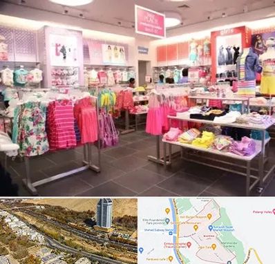 تولیدی لباس کودک در خیابان نیایش شیراز