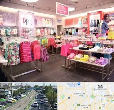 تولیدی لباس کودک در جنوب تهران