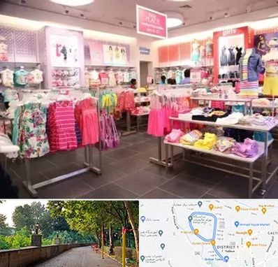 تولیدی لباس کودک در فلکه گاز رشت