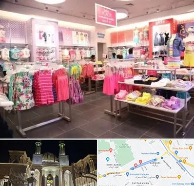 تولیدی لباس کودک در زرگری شیراز