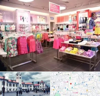 تولیدی لباس کودک در میدان شهرداری رشت