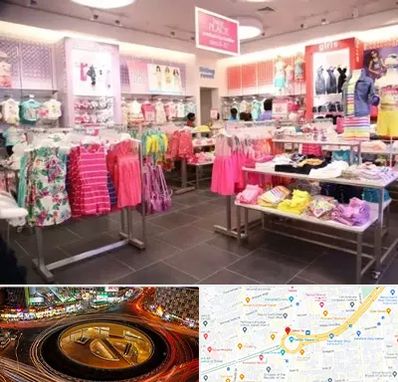 تولیدی لباس کودک در میدان ولیعصر