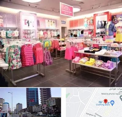 تولیدی لباس کودک در چهارراه طالقانی کرج