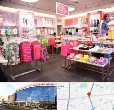 تولیدی لباس کودک در نصف راه تبریز