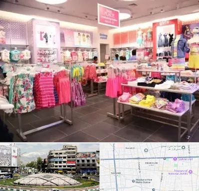 تولیدی لباس کودک در مرکز تهران