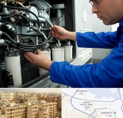 تعمیر دیزل ژنراتور در جنوب غرب تهران