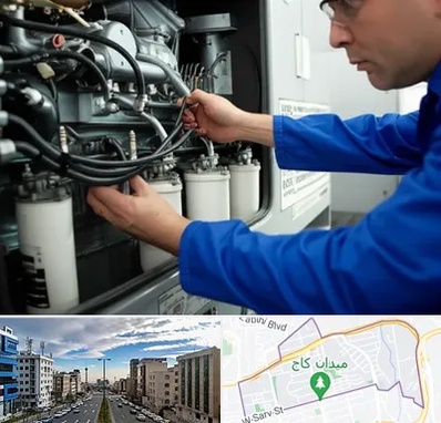 تعمیر دیزل ژنراتور در سعادت آباد
