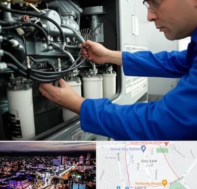 تعمیر دیزل ژنراتور در گلسار رشت 