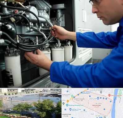 تعمیر دیزل ژنراتور در گلستان اهواز 