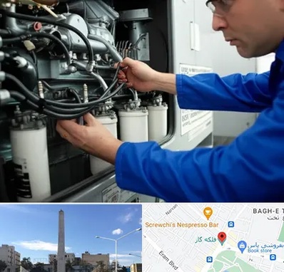 تعمیر دیزل ژنراتور در فلکه گاز شیراز 