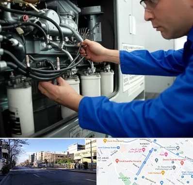 تعمیر دیزل ژنراتور در خیابان ملاصدرا شیراز 