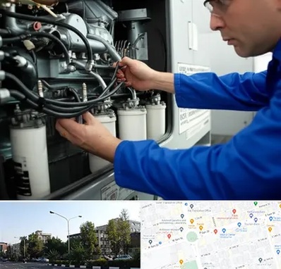 تعمیر دیزل ژنراتور در میدان کاج 