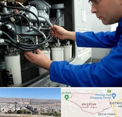 تعمیر دیزل ژنراتور در شهرک گلستان شیراز 