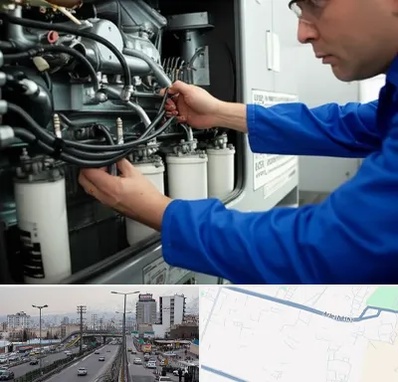 تعمیر دیزل ژنراتور در بلوار ارتش 