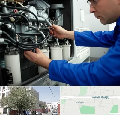 تعمیر دیزل ژنراتور در طرشت