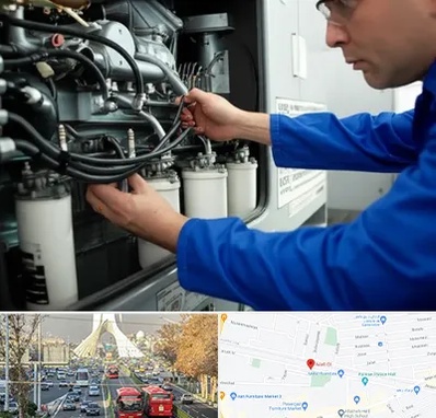 تعمیر دیزل ژنراتور در خیابان آزادی