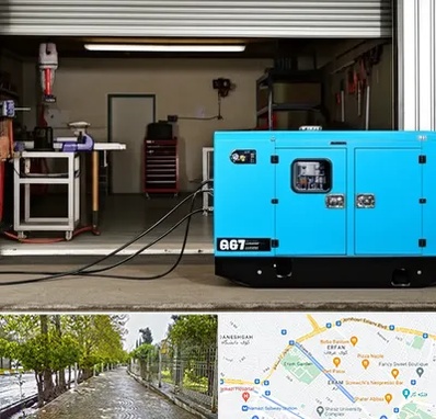 اجاره دیزل ژنراتور در خیابان ارم شیراز 