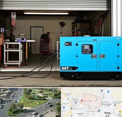 اجاره دیزل ژنراتور در شاهین ویلا کرج 