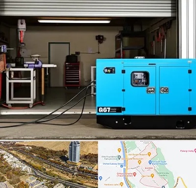 اجاره دیزل ژنراتور در خیابان نیایش شیراز 