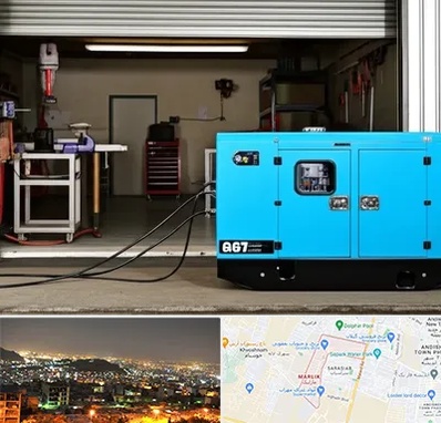اجاره دیزل ژنراتور در مارلیک کرج 