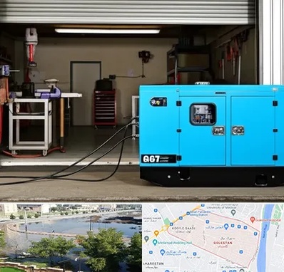 اجاره دیزل ژنراتور در گلستان اهواز 