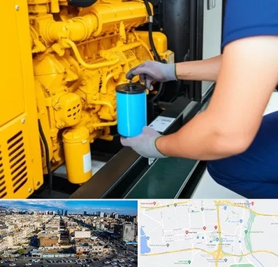 قطعات یدکی دیزل ژنراتور در شهرک راه آهن 