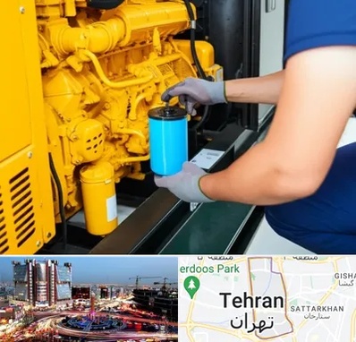 قطعات یدکی دیزل ژنراتور در صادقیه 