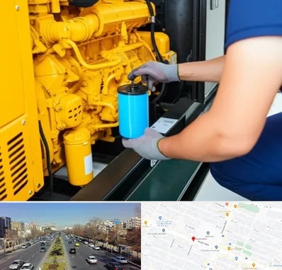 قطعات یدکی دیزل ژنراتور در بلوار معلم مشهد 