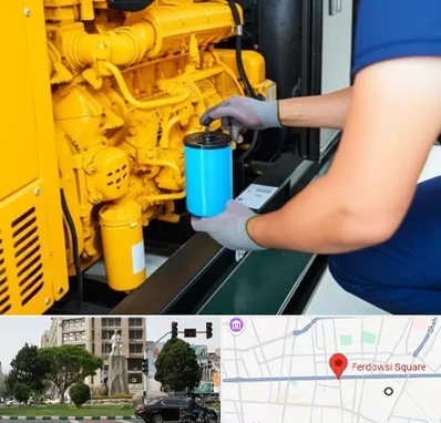 قطعات یدکی دیزل ژنراتور در میدان فردوسی تهران