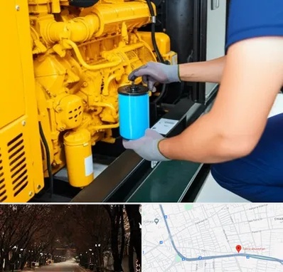 قطعات یدکی دیزل ژنراتور در ابوریحان تبریز 