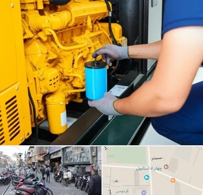 قطعات یدکی دیزل ژنراتور در چهارراه استانبول