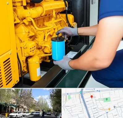 قطعات یدکی دیزل ژنراتور در کوی فیروز تبریز 