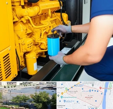 قطعات یدکی دیزل ژنراتور در گلستان اهواز 